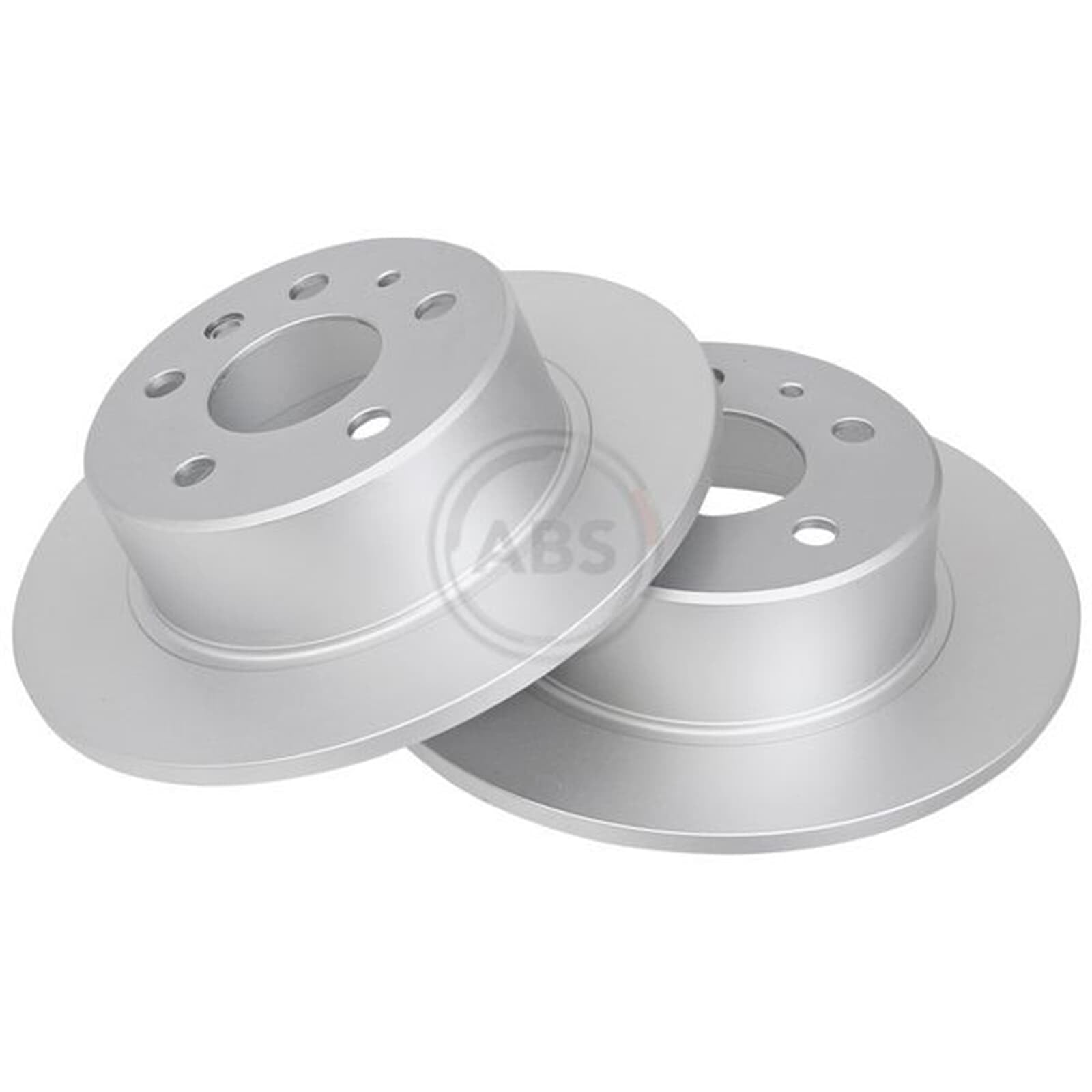 ABS Bremsscheiben + Beläge hinten | 15736 + 36009 für W123 /8 W114 W115 W116 R107