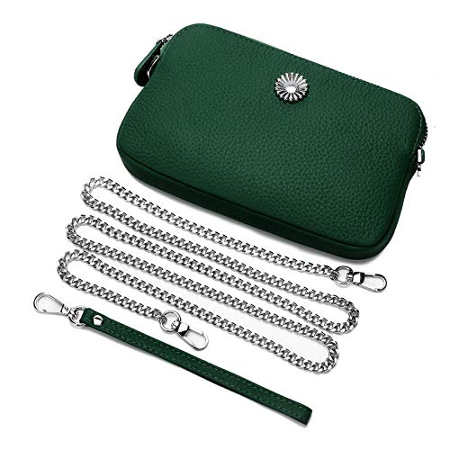 Buy YALUXE Leather Wristlets for Women Clutch Wallet Wrist Strap