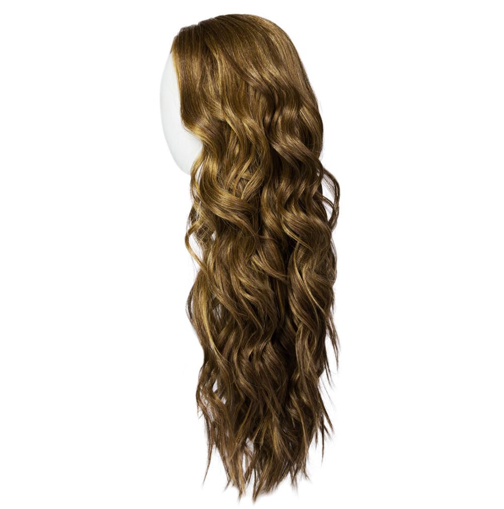 Hairdo Thrill Seeker Long Layered Tousled Waves Wig by Hairuwear, Average Cap, R11S+ Glazed Mocha