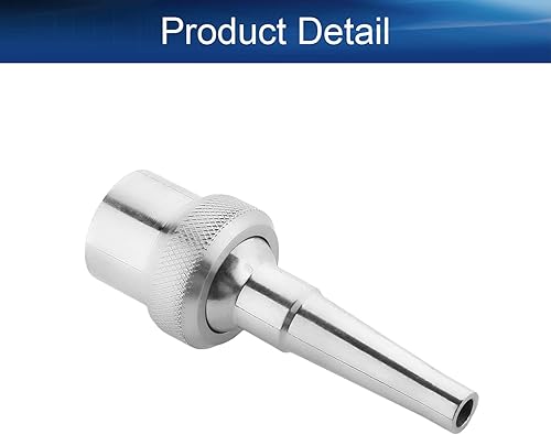 Miniatura 4 de Yinpecly Boquilla de fuente G34, boquilla de fuente de agua, rociador de estanque para estanque de jardín, parque de atracciones, museo, biblioteca,