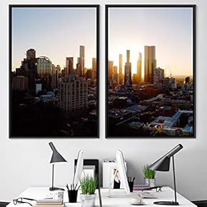 signwin 2 Piece Framed Canvas Wall Art Beautiful...