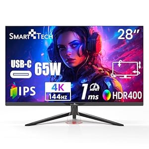 Smart Tech Ecran PC Gaming 28" (70 cm) 280G01UIF 4K UHD, 3840 * 2160,144Hz, Dalle IPS