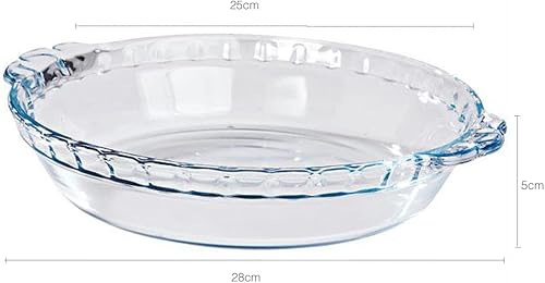 Miniatura 2 de Round Glass Fileted Baking Pan Shape 1.6l Refractory Marinex