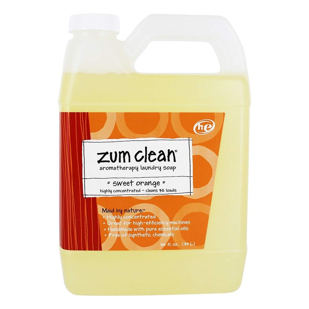 Indigo Wild – zum Clean aromatherapy Laundry Soap 32 carichi arancia dolce, 32 fl. oz.