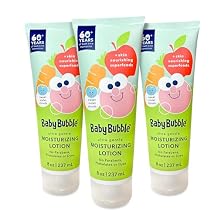 Mr. Bubble Baby Bubble Ultra Gentle Moisturizing Lotion for Babies, Sweet Violet Clouds Scent, 8 oz, Pack of 3