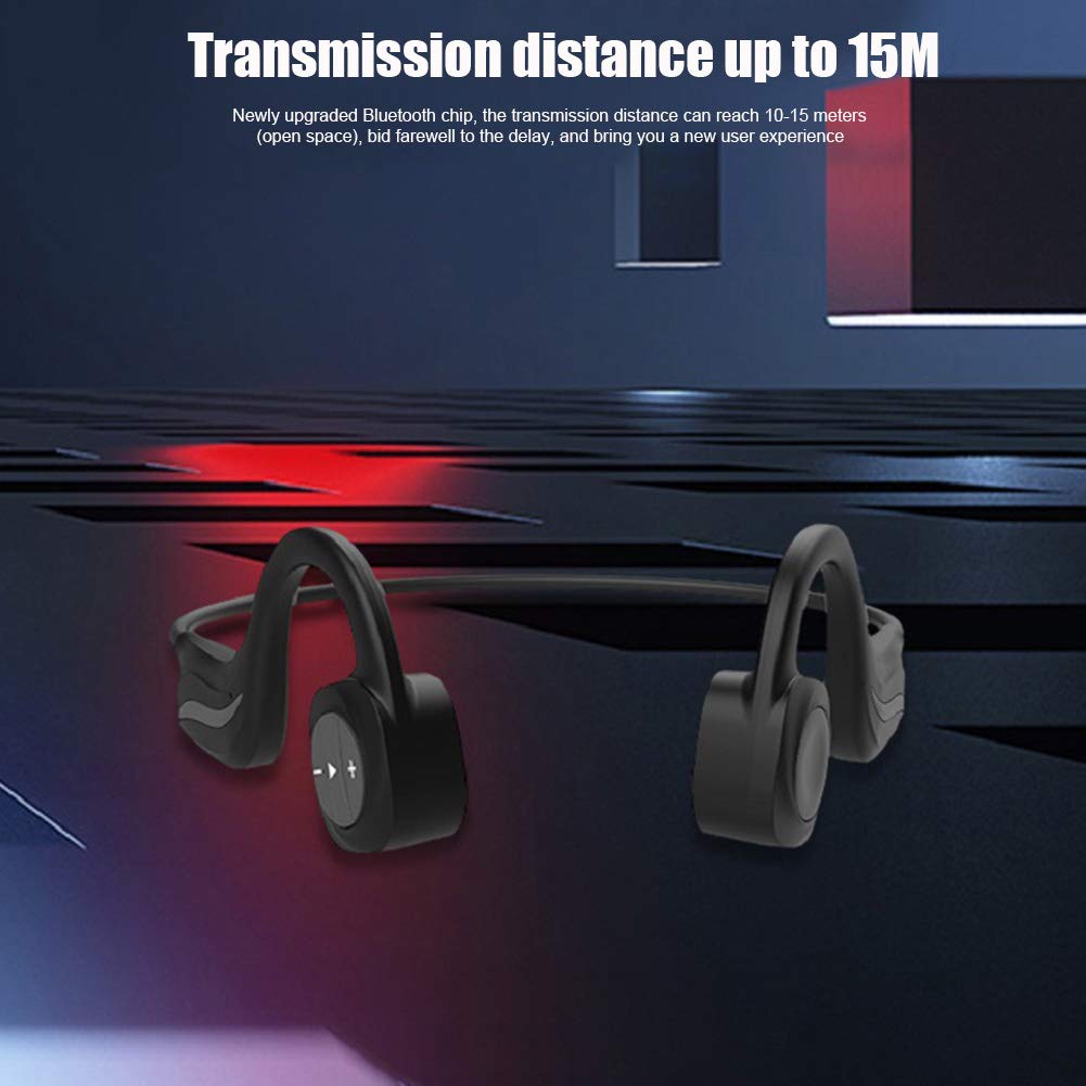 RSGK Odtwarzacz MP3, zestaw słuchawkowy do pływania, transmisja przewodów, Bluetooth 5.0, wodoszczelny IPX8, 32 G, zestaw słuchawkowy Bluetooth