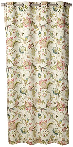 Ellis Curtain Brissac Grommet Panel, 50 X 84, Red #TOP19