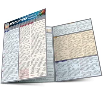 Accounting Equations & Answers: A QuickStudy Laminated Reference Guide