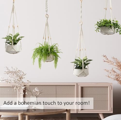 Cadnly Macrame Plant Hangers Indoor thumb #5