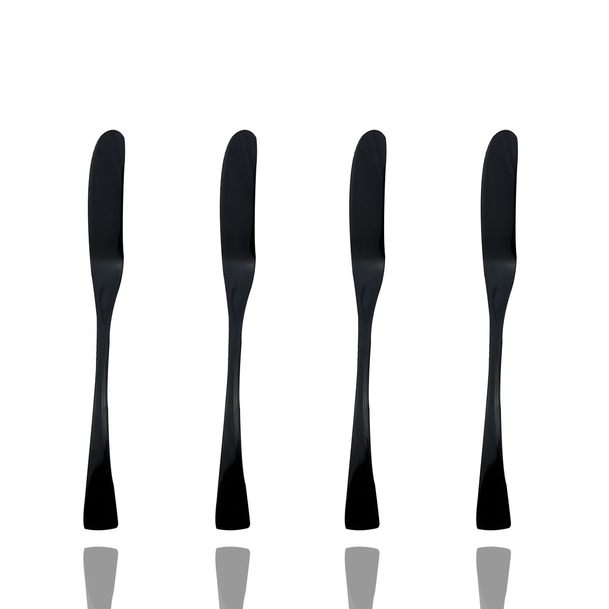 JASHII Black Stainless Steel Flatware Set - 24 Piece -16 JASHII Black Stainless Steel Flatware Set - 24 Piece -16