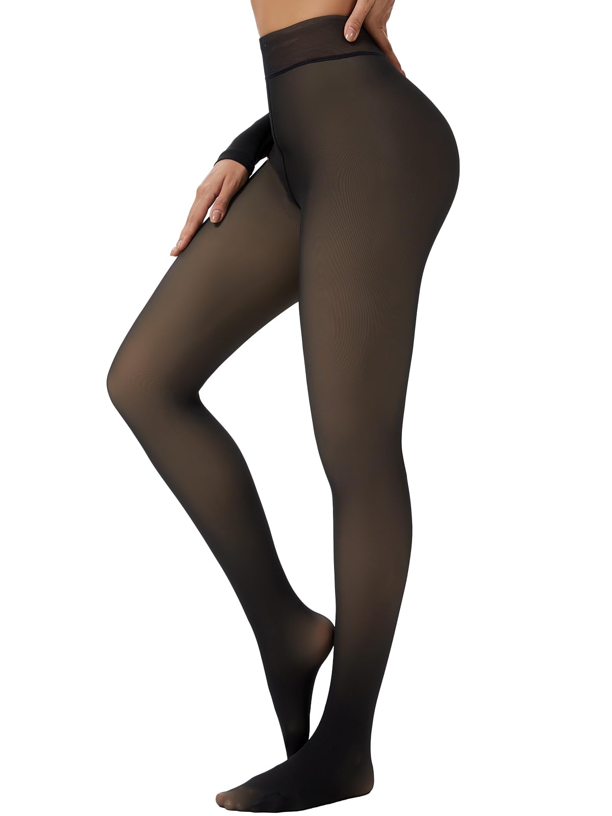 Locker.Ink | Elevate Your Winter Wardrobe with These Fleece Lined Tights Tyusatu Tights