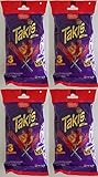 Vero Takis Fuego Lollipops with chili dip powder NET WT 2.54oz (3 individual 0.84oz packages inside)...