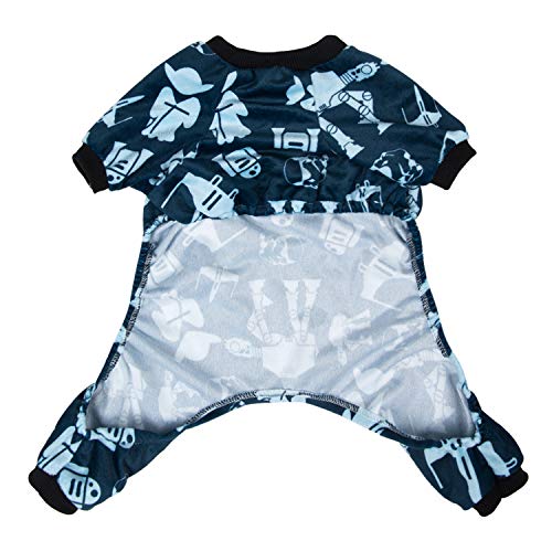 Image of CuteBone Small Dogs Outfit Soft Puppy Onesies Pjs Dog Pajamas Pet Coat Cat Apparel Comfy Doggie Jumpsuit Bodysuit for All Seasons