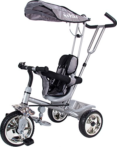 Triciclo con techo para bebés de Babysun