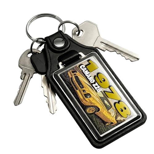 Image of Brotherhood Car Key Chain for Camaro - Classic Models Keychain for Men and Women Gift Key Ring - -