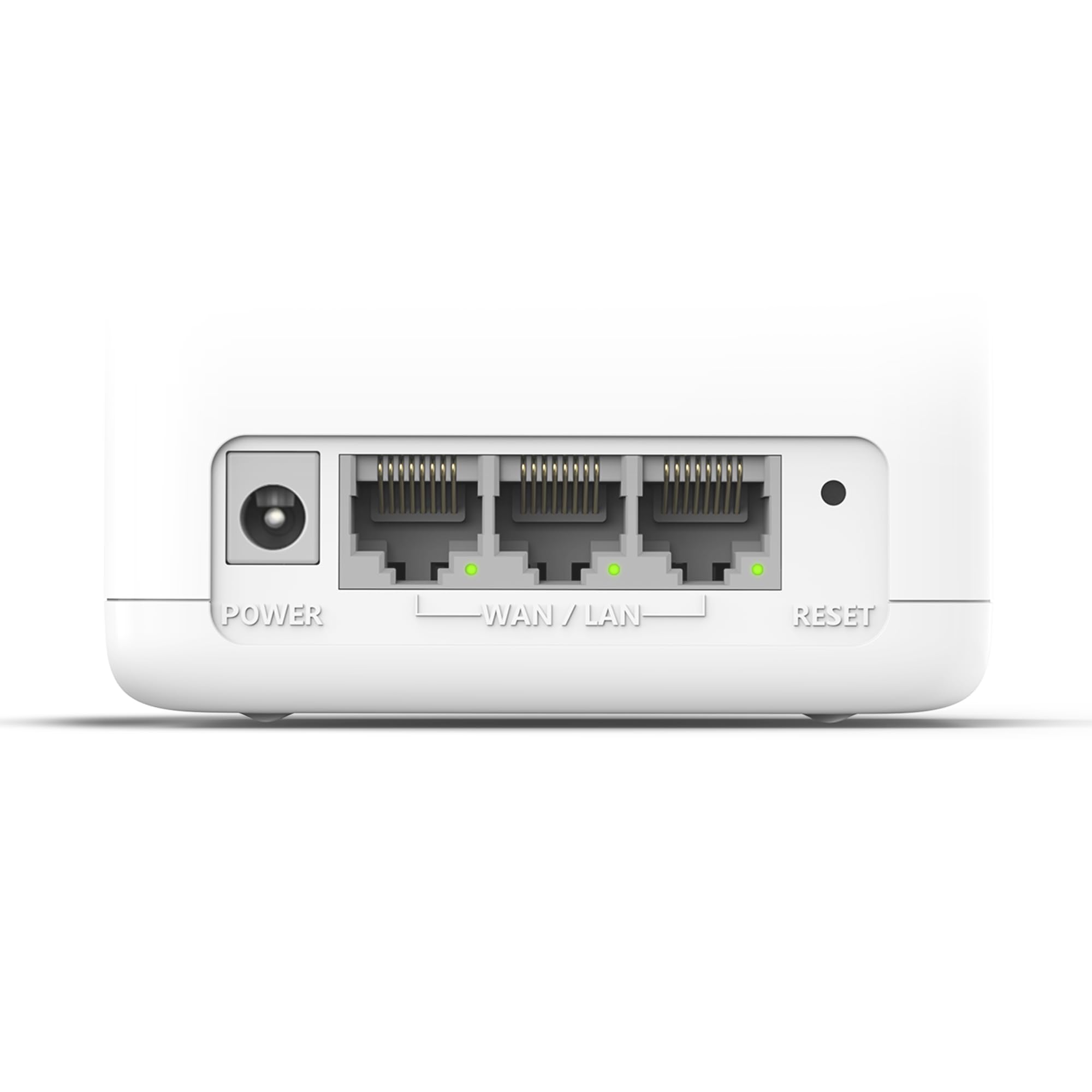 Mercusys TP-Link Router Mesh WiFi 6 AX1500Mbps, 3 Ports Gigabit WAN/LAN, contrôle Parental, WiFi Mesh Router et AP, Connectez jusqu'à 100 appareils, Couverture jusqu'à 230m², Halo H60X(1-Pack)