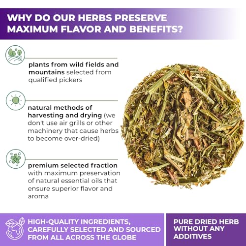 Image of 50 Bags Alfalfa Leaf Alfalfa Herb Tea (Medicago Sativa) - 24 Count 2g Tea Bags