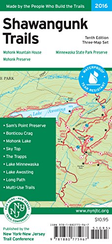 Shawangunk Trails Map (old edition, update available)