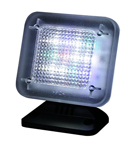 TV 150 LED Fernsehsimulator (LED - Lichtsensor, Einschaltautomatik, TV Simulator als Einbruchschutz, LED Fernseh-Attrappe mit Lichtsensor,