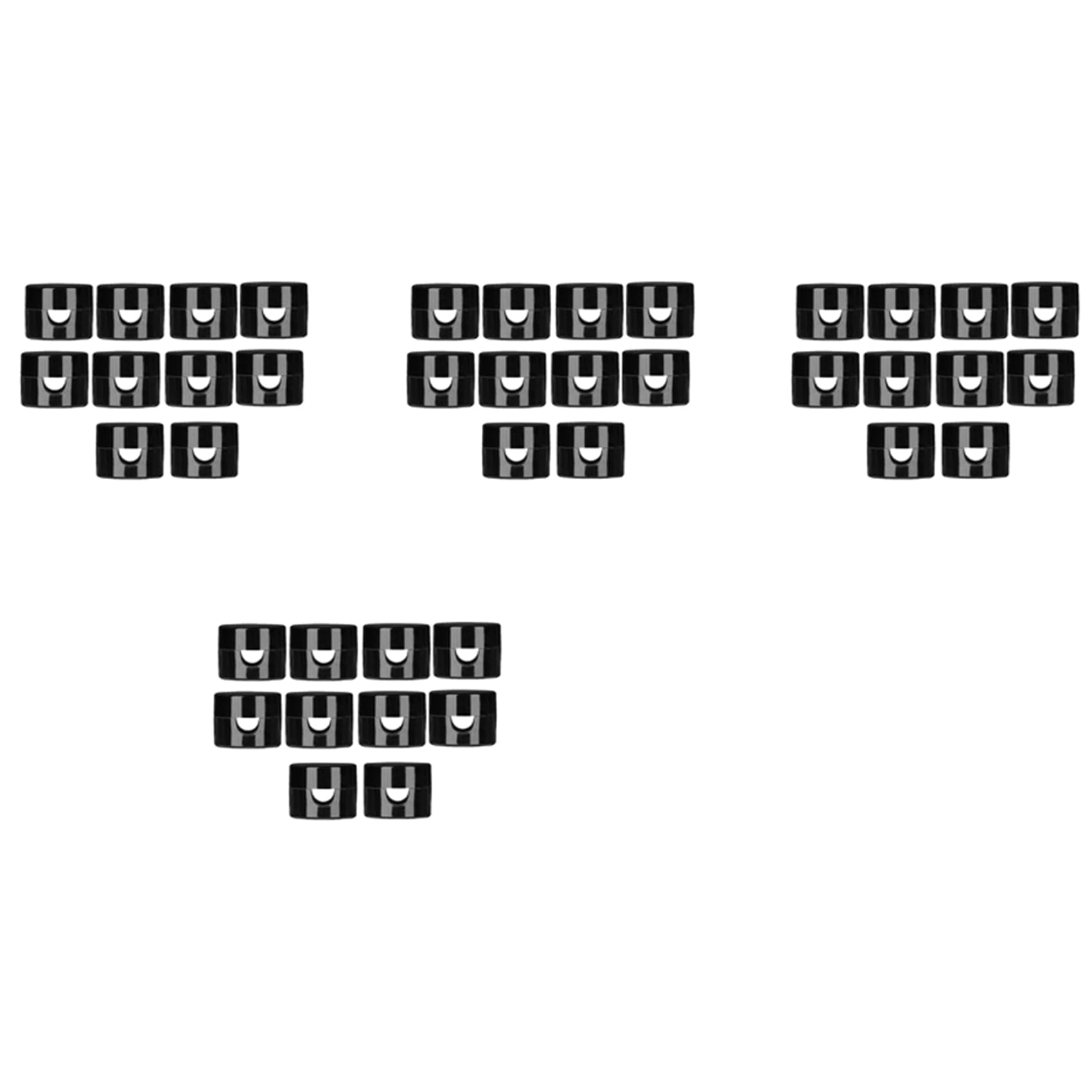 40Pcs Hook for Ceiling Hanging Light,DIY Lamp Hanging Electric Wire Cable Cord Chandelier Fixture Hardware Hook Black