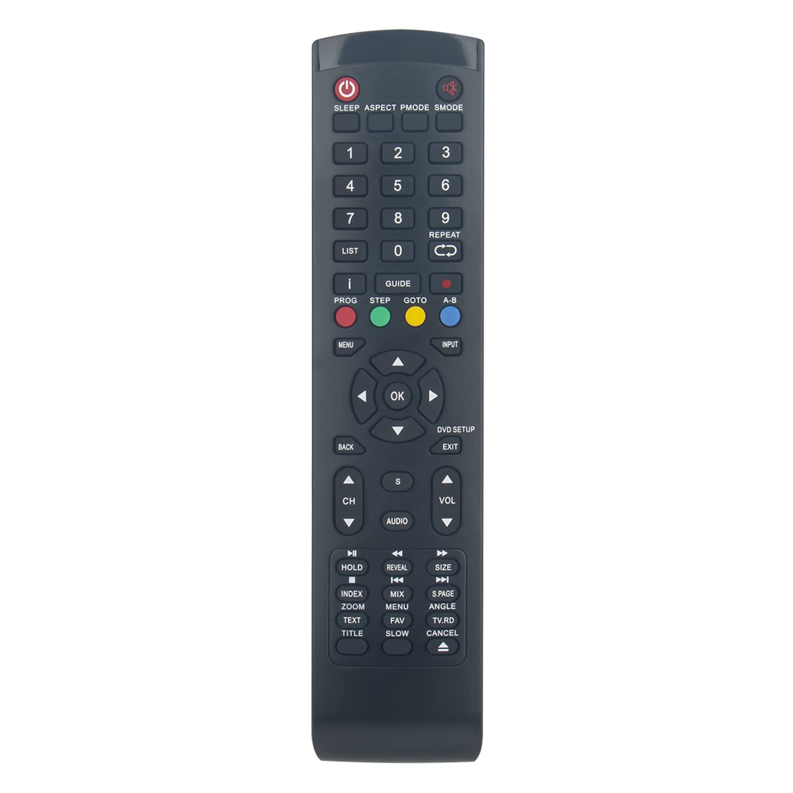 Replacement Remote Control fit for Logik L29HED13 L24HED16 L32HED15 L32HED20 L24HED18 L24HED16B L20HE15 L24HE16 L32HE15 L24HE18 L32HE20 TV