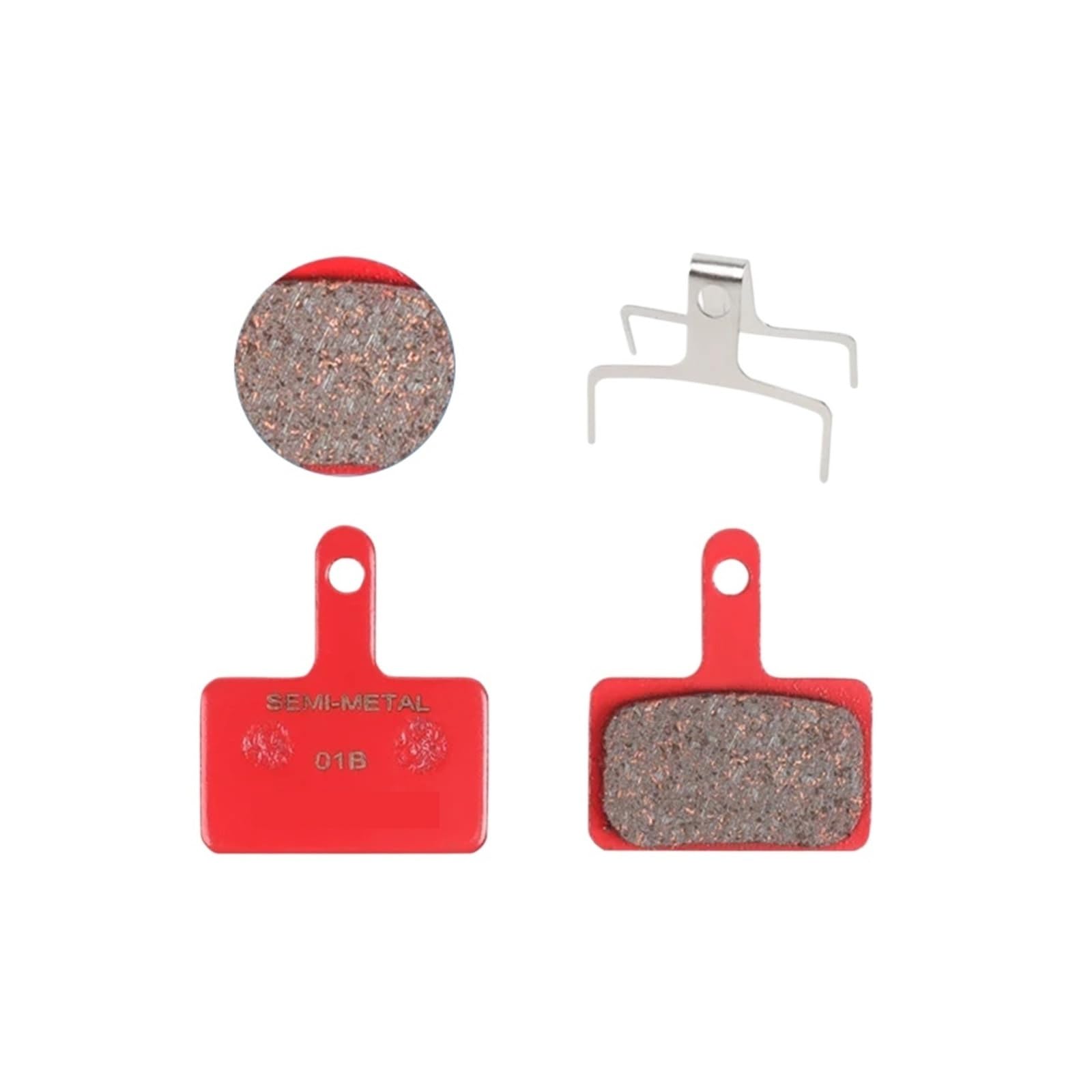 Genérico Compatible con Shimano,Compatible con SRAM 25 Pares de Pastillas de Freno de Disco MTB - Refrigeración de cerámica metálica for Accesorios de Ciclismo de montaña,Piezas