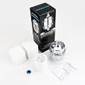 Shower Filter, 20 Stage Shower Head Filter for Hard Water High Output Shower Water Filter Shower Water Softener with 2 Replaceable Filter Cartridges Reduce Flouride Chlorine, Dry Skin, Itchy Scalp