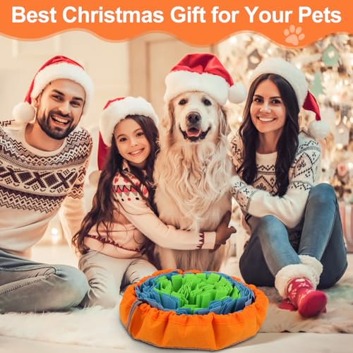 Twoper WD1-ORANGE Adjustable Snuffle Mat For Dogs thumb #5