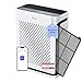 LEVOIT | HEPA Luftreiniger | Air Purifier mit Lichtsensor und waschbarem Vorfilter | Leise | CADR 243 m³/h, Wohnung bis 52 m² | entfernt 99,97 % von Staub, Pollen, Tierhaaren & Gerüchen | Tiermodus