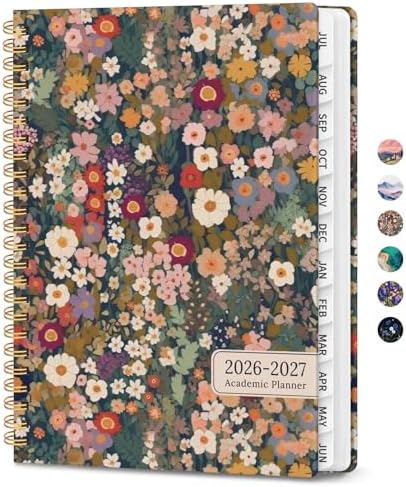 Planner 2026-2027, Monthly and Weekly Academic Planner July 2026 ...