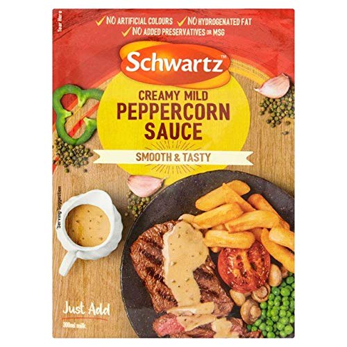 Schwartz Milde Pfefferkorn-Sauce Mix 25g : Amazon.de: Lebensmittel ... Schwartz Milde Pfefferkorn-Sauce Mix 25g : Amazon.de: Lebensmittel ...