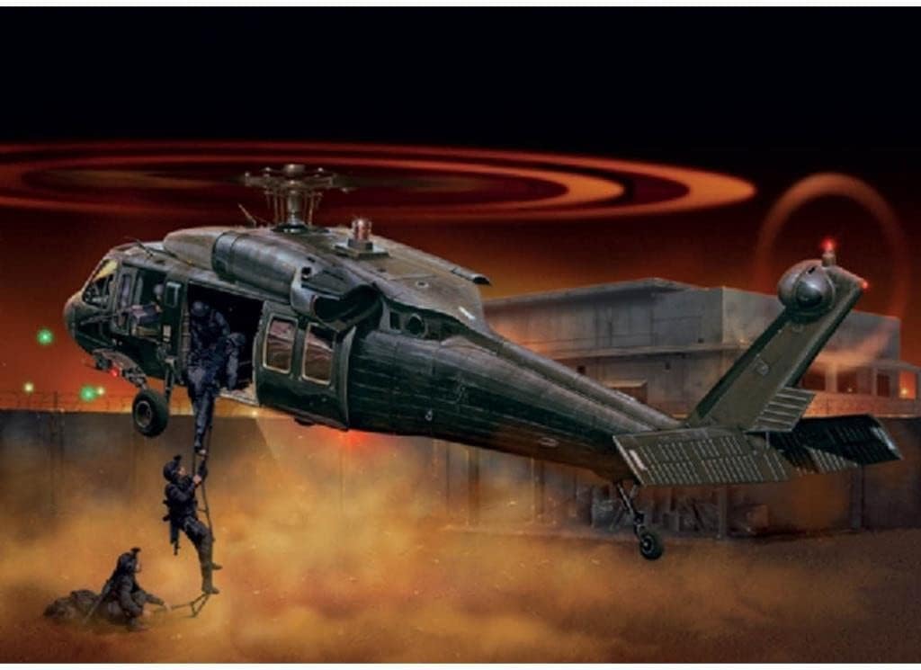 Italeri 510002706 1:48 UH-60A Black Hawk Night Raid