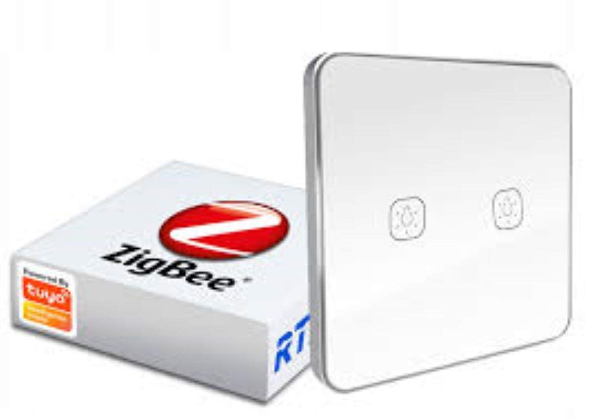 Control remoto RTX de 2 canales ZigBee Tuya - Control de escenario - Encienda los dispositivos inteligentes conectados en la aplicación Tuya