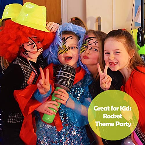 Novelty Place 10 Pollici Set Microfono Gonfiabile