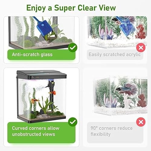 Generic Acrylic Betta Tank - Image 2 of 4