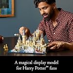 LEGO Harry Potter Ensemble de Construction Château et Terrains de Poudlard 76419, Idée Cadeau pour Adultes, Modèle d'Exposition Constructible, Ensemble de Jeu Collectible Harry Potter, Recréez des Scènes Iconiques du Monde des Sorciers