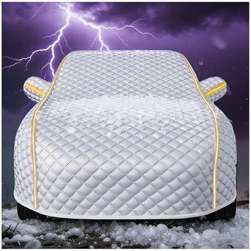 Bâche Voiture Extérieur Anti-grêle pour Volkswagen Passat B9 2024-2026,Housse De Protection Imperméable Bache Voiture Exterieur,Anti Grêle Neige Pluie...