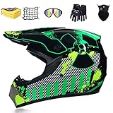 kinder motorradhelm größe ➤【Atmungsaktiv】atmungsaktive Materialien und ein funktionelles Ventilationsdesign, Belüftungsöffnung oben im Helm und am Kinn, angenehm in der Anwendung bei heißem Wetter und in milden Wintern