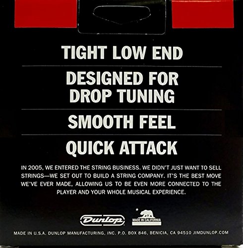 Dunlop Heavy Core Strings - Heavy 10-60 2 Pack Box of 6 Sets DHCN1060-6