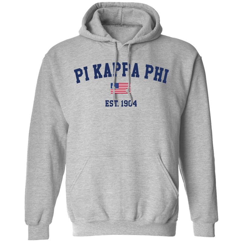 Pi Kappa Phi Hoodie - Pi Kapp USA Flag Sweatshirt