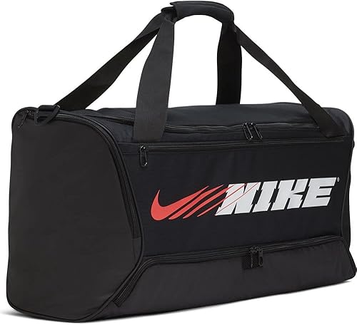 Miniatura 6 de NIKE BRASILIA TRAININGGYMVIAJE BOLSA DE DUFFEL MEDIANA NEGROBLANCOROJO CU9477 010, NegroBlancoRojo
