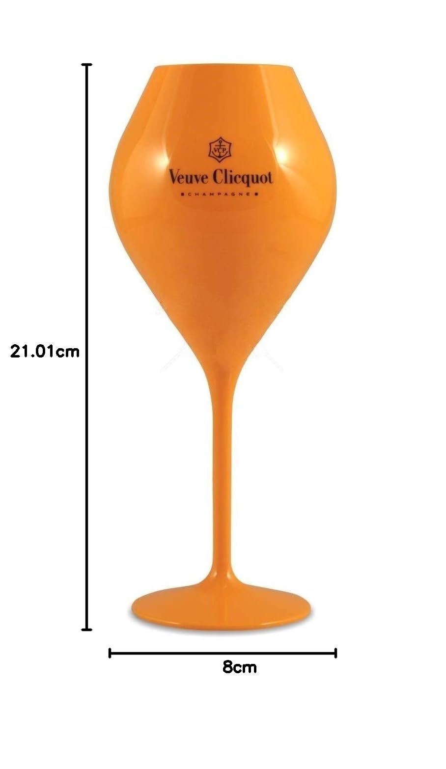 Veuve Clicquot Champagne Flutes - Set of 6 -4 Veuve Clicquot Champagne Flutes - Set of 6 -4
