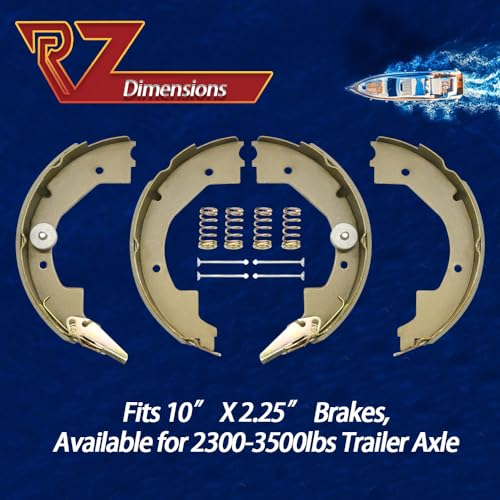 RV Murts 2 Pairs 10" x 21/4" Self Adjusting Electric Trailer Brake