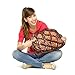 All About Vibe Attractive Grill Marked Steak Plush Pillow, Gift for Steak Lovers, Birthday & Anniversary - 16" Small