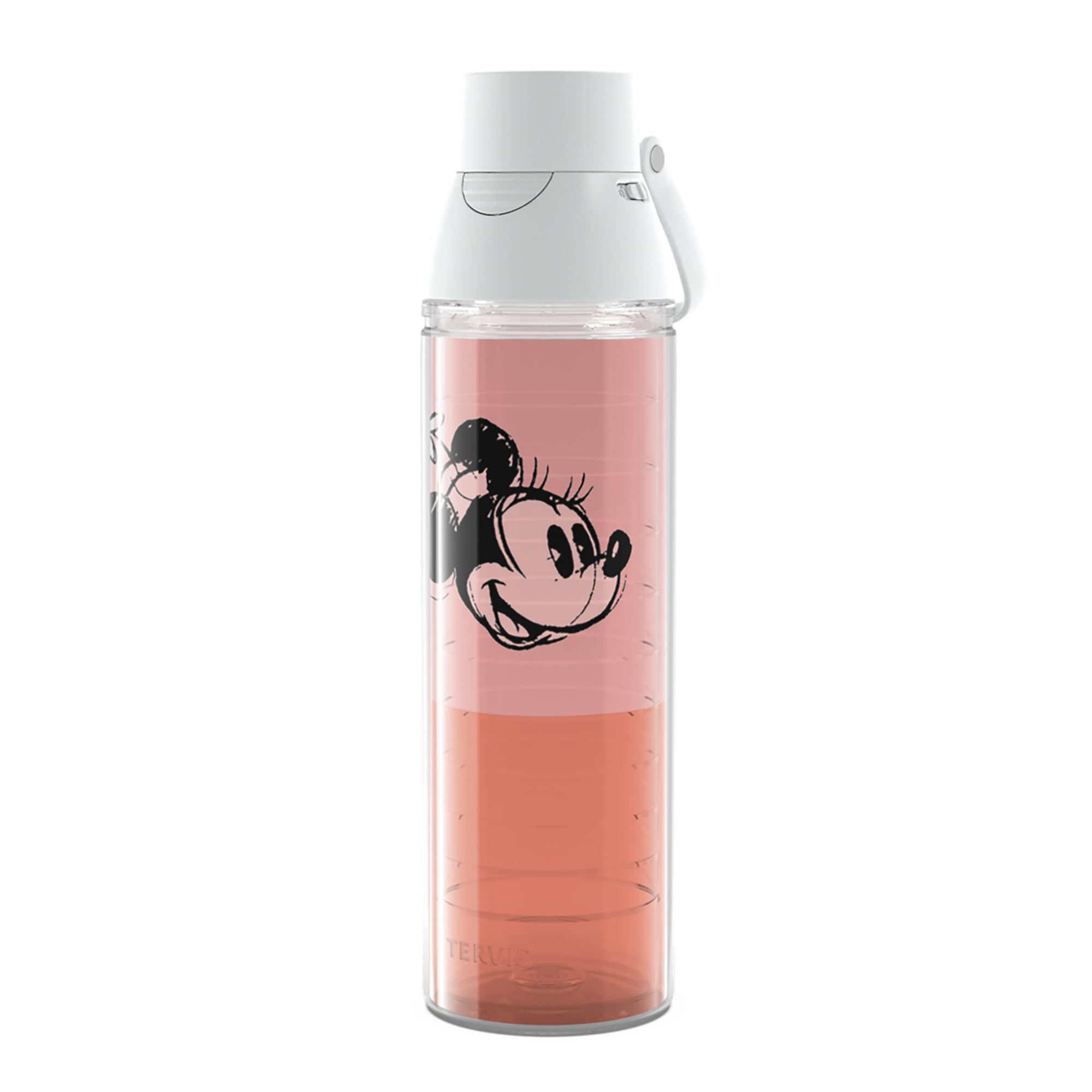 Tervis Venture Lite Disney Fundamentals Collection Made in USA Double Walled Insulated Tumbler Travel Cup Keeps Drinks Cold & Hot, 24oz Water Bottle, Minnie