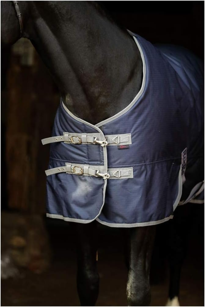 Kerbl RugBe IceProtect 3222149 Winter Blanket 300 g Navy/Grey 135 cm