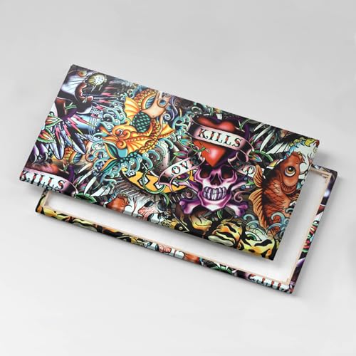 Tableau photo sur toile 120x60cm de graffitis Wallfluent - 5