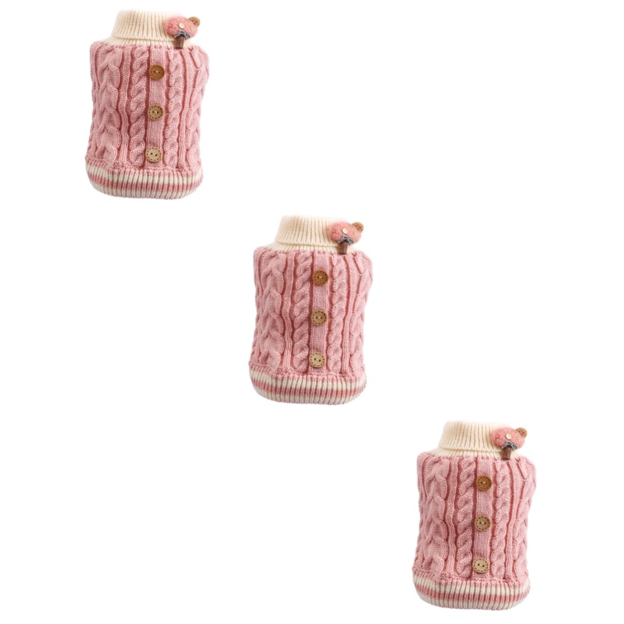 Toddmomy 3pièces Pull pour Chiens Et Vêtement Et Pull Cartoon Adorable pour -Hiver pour Animaux De Compagnie