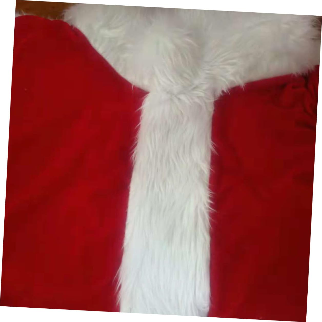 Ipetboom ubrania świąteczne Santa Claus Cosplay kostium Świętego Mikołaja