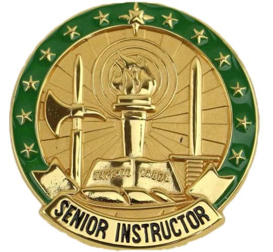 U.S. Army SENIOR INSTRUCTOR FULL SIZE BRITE